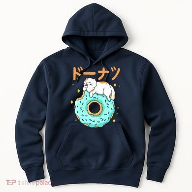 Kawaii Cat Donut Hoodie