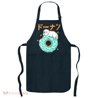 Kawaii Cat Donut Apron