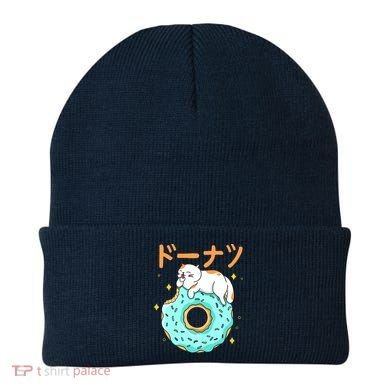 Kawaii Cat Donut Beanie