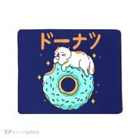 Kawaii Cat Donut Mousepad thumb 0