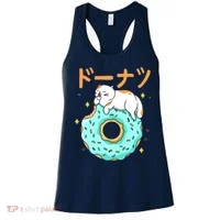 Kawaii Cat Donut Women's Tank Top thumb 0