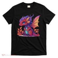 Kawaii Cute Dragon Anime Perfect Boy Girl Dragon T-Shirt thumb 0
