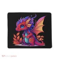 Kawaii Cute Dragon Anime Perfect Boy Girl Dragon Mousepad thumb 0