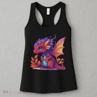 Kawaii Cute Dragon Anime Perfect Boy Girl Dragon Women's Tank Top thumb 3