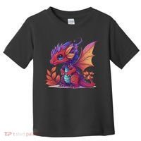 Kawaii Cute Dragon Anime Perfect Boy Girl Dragon Toddler T-Shirt thumb 0
