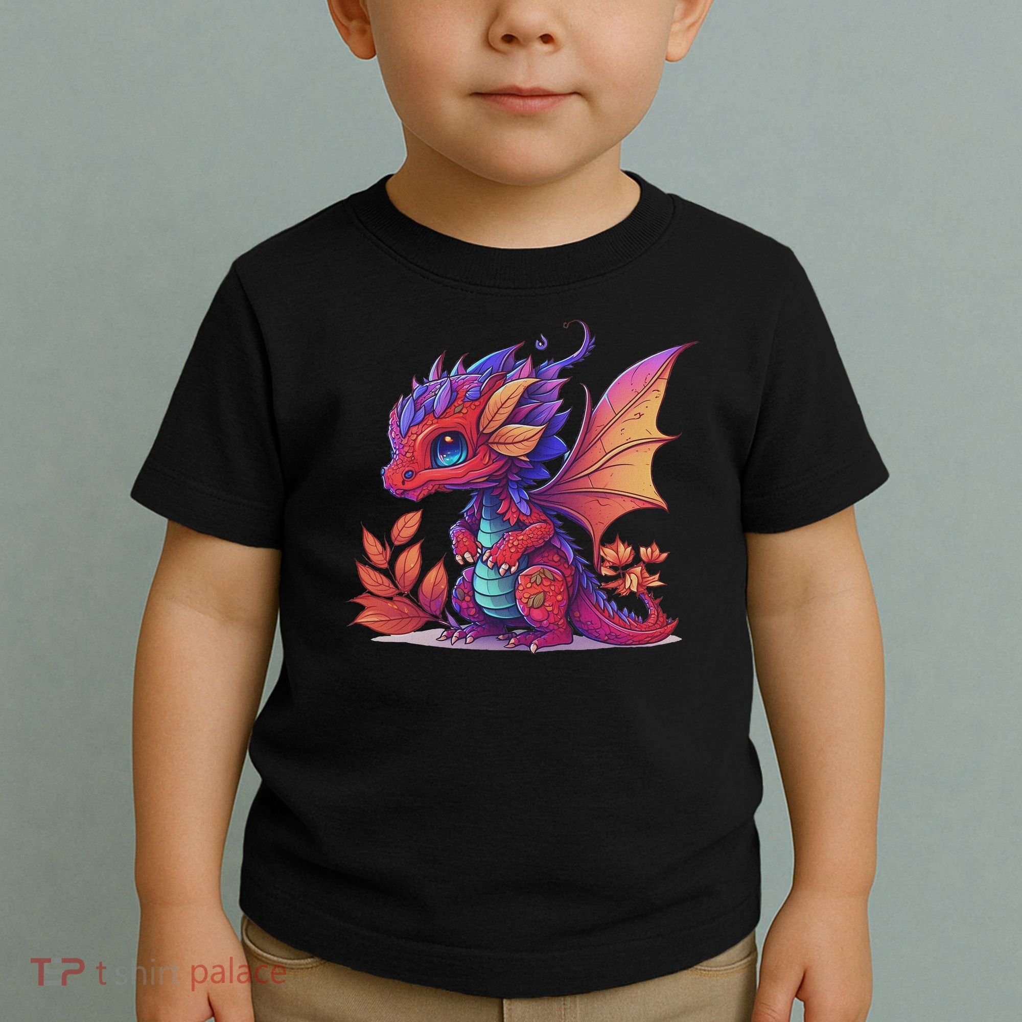 Kawaii Cute Dragon Anime Perfect Boy Girl Dragon Toddler T-Shirt