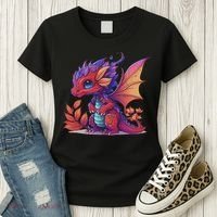Kawaii Cute Dragon Anime Perfect Boy Girl Dragon Women's T-Shirt thumb 3