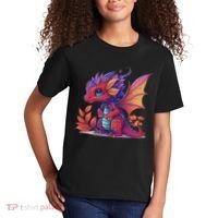 Kawaii Cute Dragon Anime Perfect Boy Girl Dragon Kids T-Shirt thumb 2