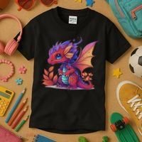 Kawaii Cute Dragon Anime Perfect Boy Girl Dragon Kids T-Shirt thumb 3