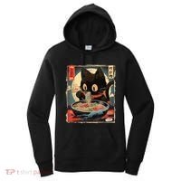 Kawaii Cat Eating Ramen Noodles Anime Gift Girl Teens Women's Hoodie thumb 0