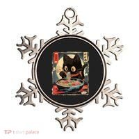 Kawaii Cat Eating Ramen Noodles Anime Gift Girl Teens Ornament thumb 0