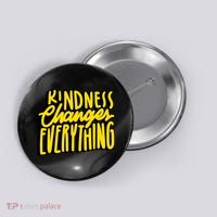 Kindness Changes Everything Retro Button thumb 0