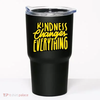 Kindness Changes Everything Retro Tumbler