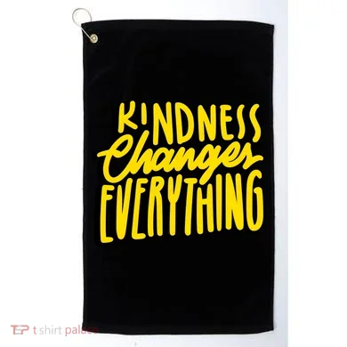 Kindness Changes Everything Retro Golf Towel