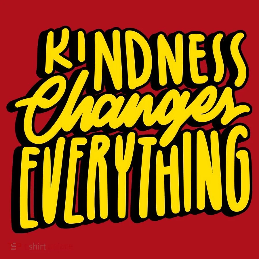 Kindness Changes Everything Retro Christmas Stocking