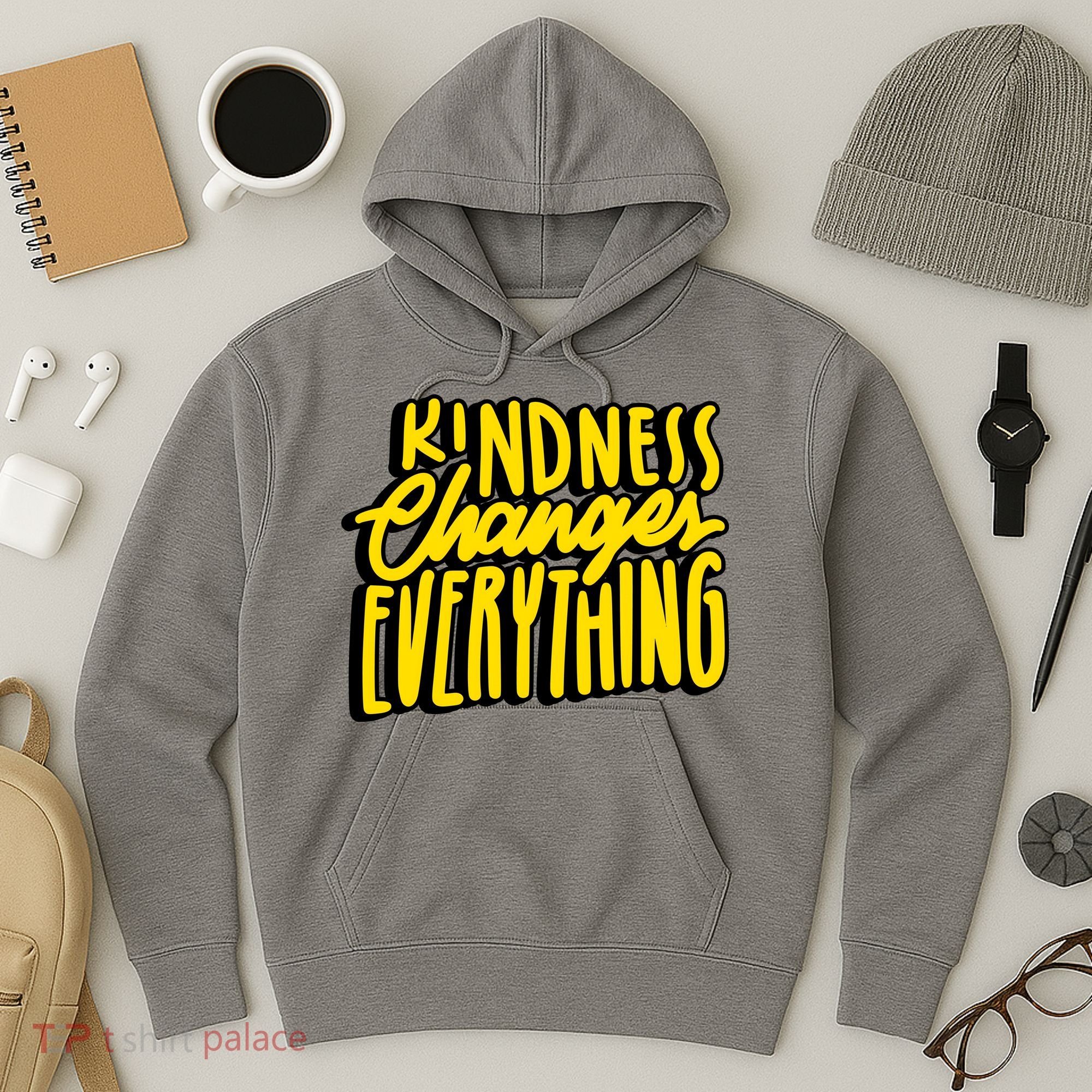 Kindness Changes Everything Retro Hoodie