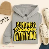 Kindness Changes Everything Retro Hoodie thumb 4