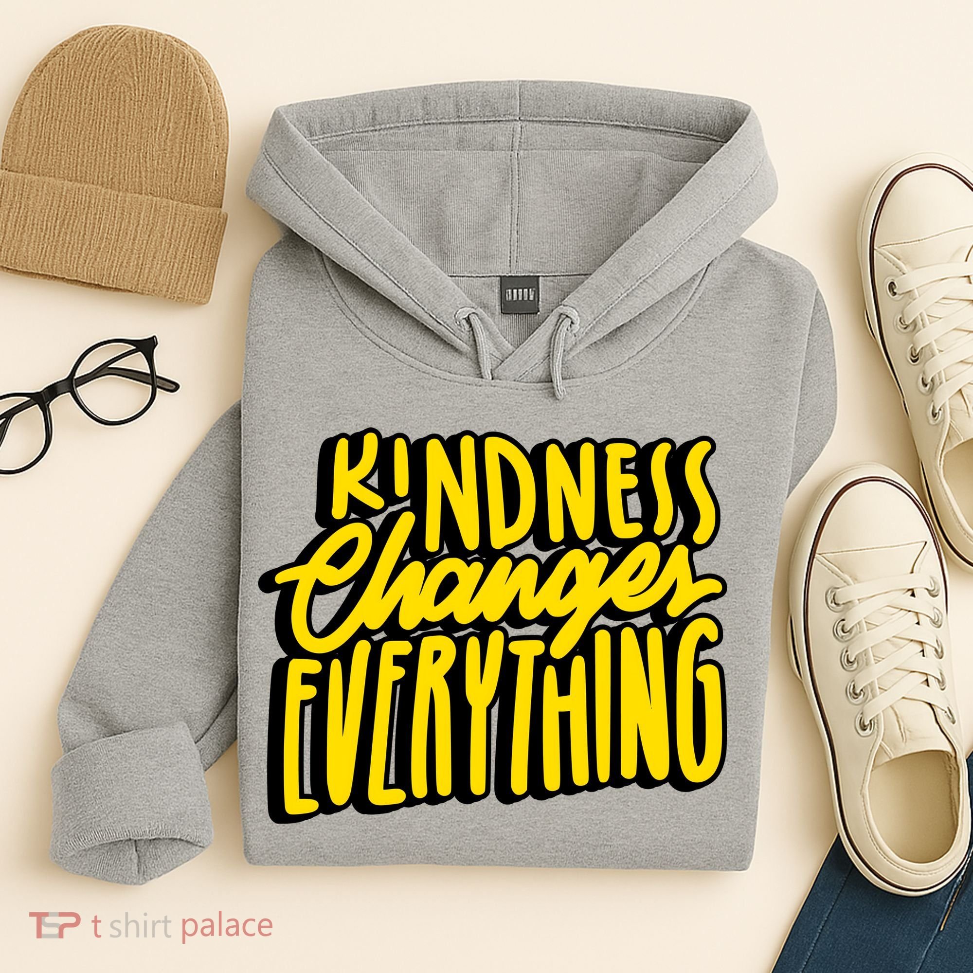 Kindness Changes Everything Retro Hoodie