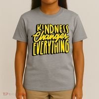 Kindness Changes Everything Retro T-Shirt thumb 4