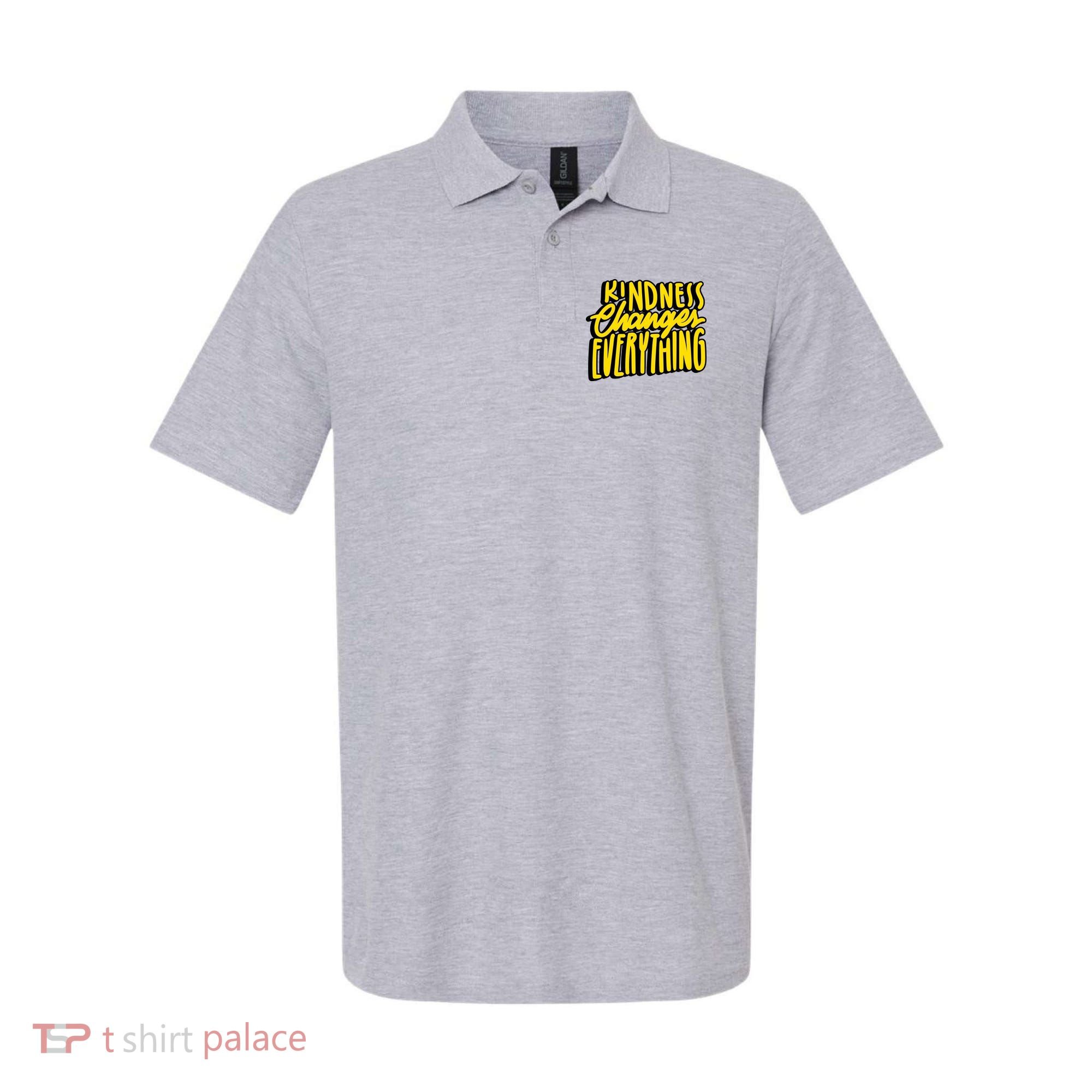 Kindness Changes Everything Retro Polo