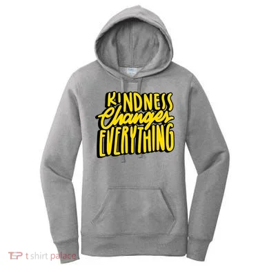 Kindness Changes Everything Retro Women's Hoodie