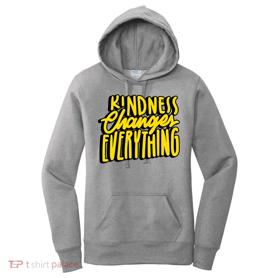 Kindness Changes Everything Retro Women's Hoodie