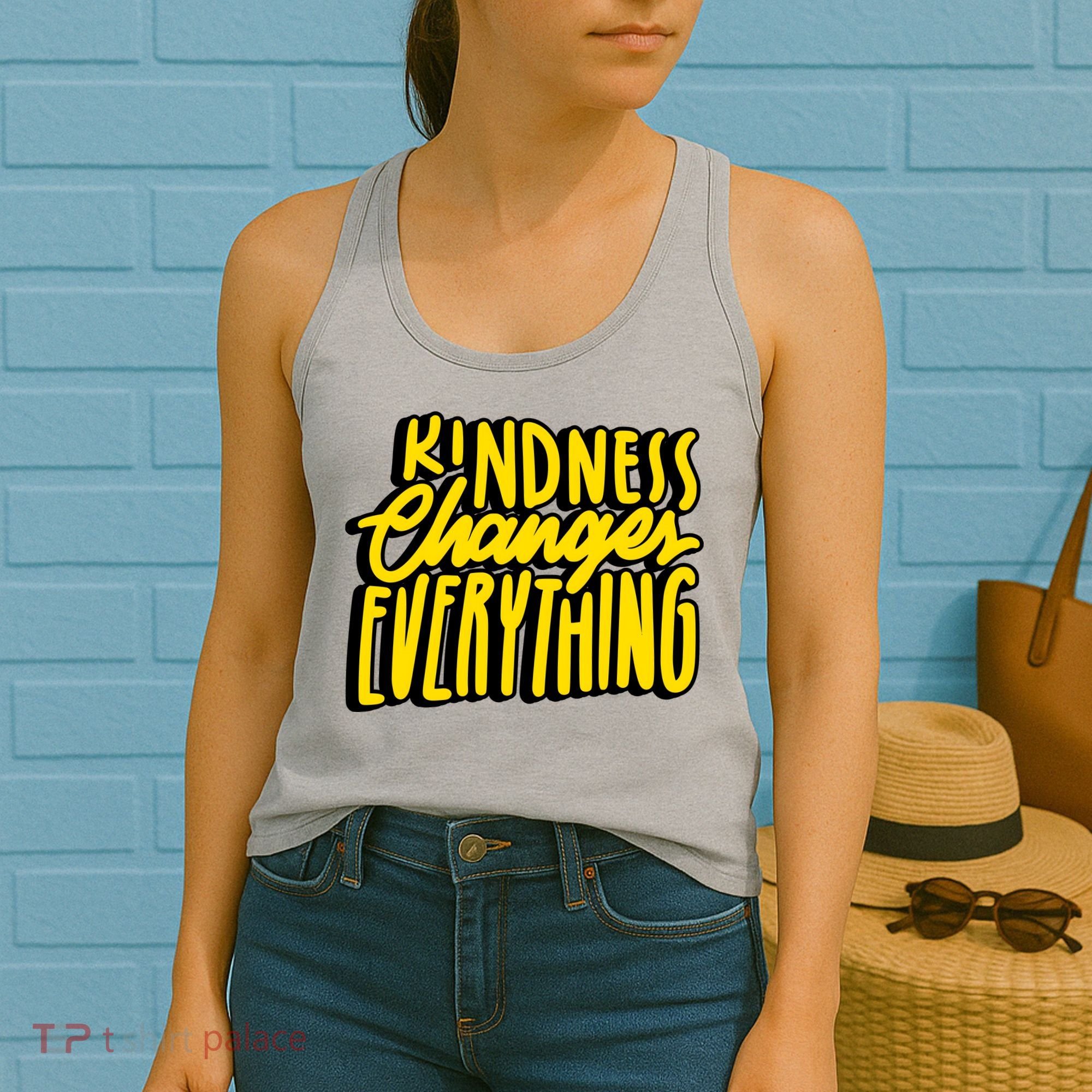 Kindness Changes Everything Retro Women's Tank Top