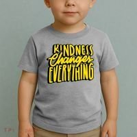 Kindness Changes Everything Retro Toddler T-Shirt thumb 2