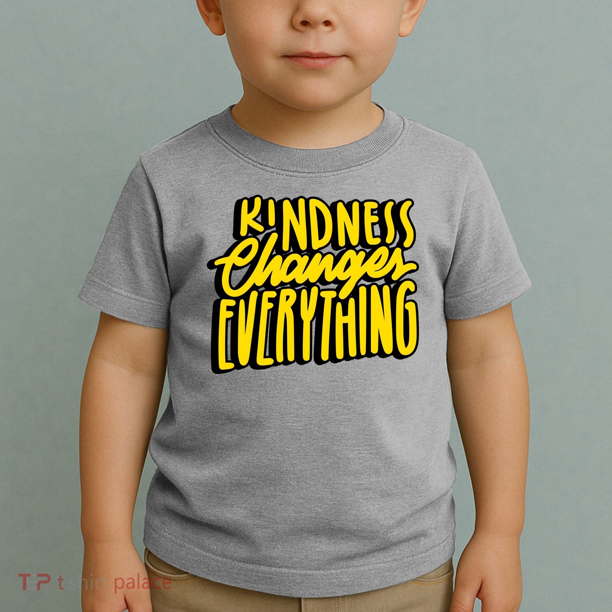 Kindness Changes Everything Retro Toddler T-Shirt