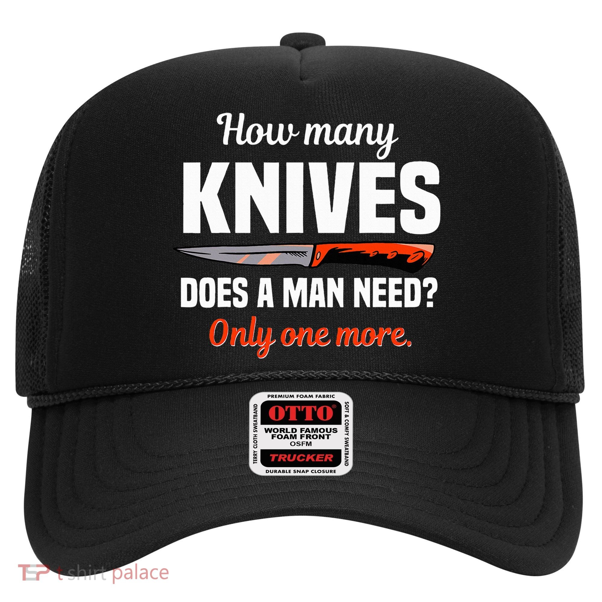 Knife Collector Enthusiast Cook Man Knives Collection Hobby Hat