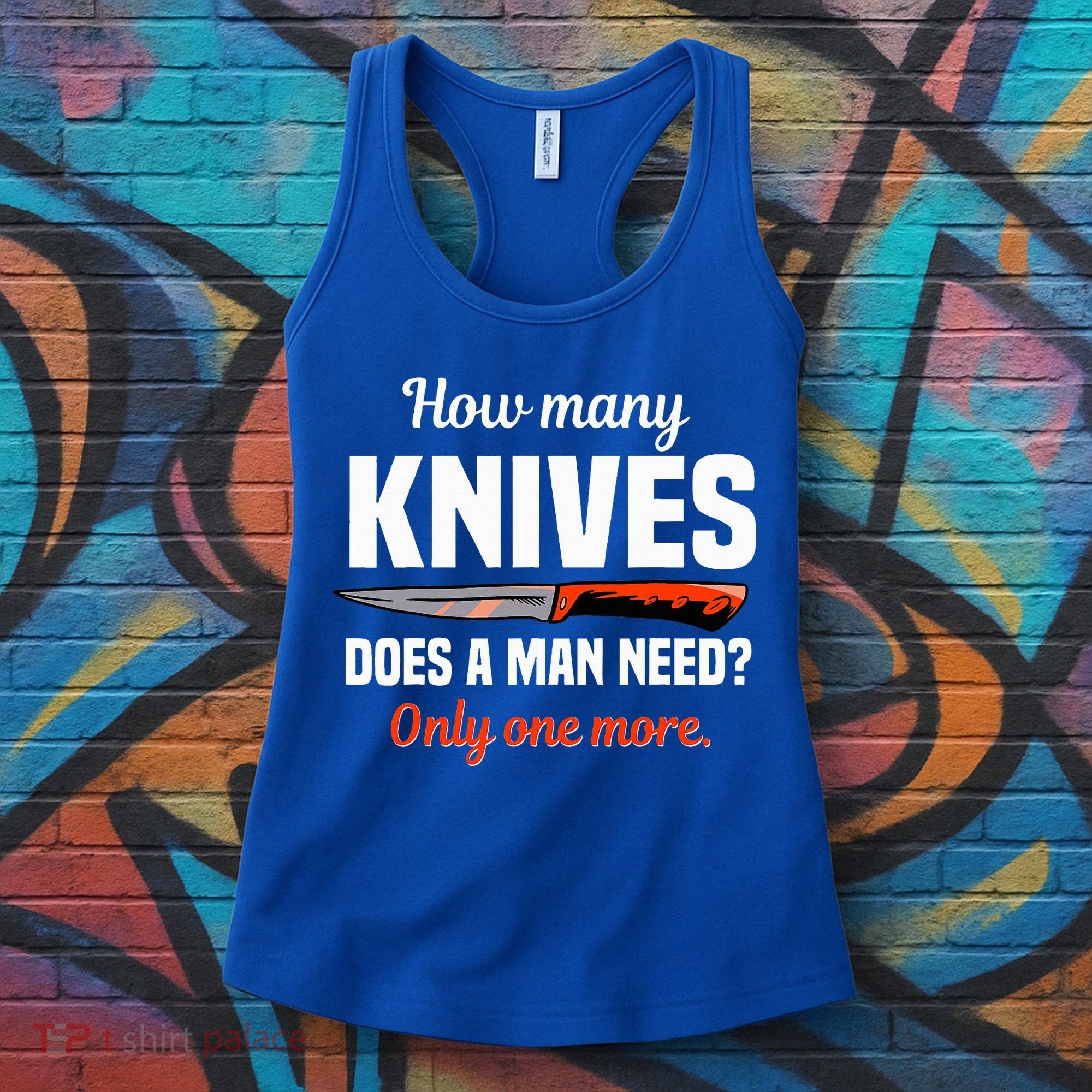 Knife Collector Enthusiast Cook Man Knives Collection Hobby Women's Tank Top
