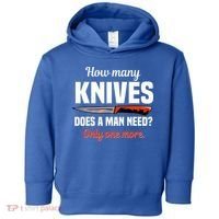 Knife Collector Enthusiast Cook Man Knives Collection Hobby Toddler Hoodie thumb 0