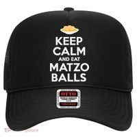 Keep Calm Eat Matzo Balls Funny Passover Jewish Hat thumb 0