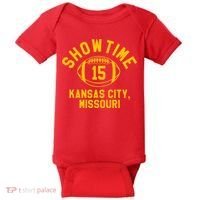 Kansas City Football 15 Baby Bodysuit thumb 0