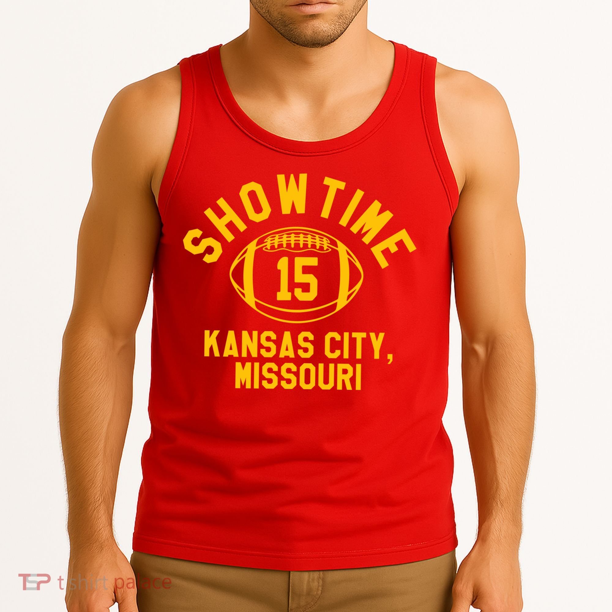 Kansas City Football 15 Tank Top