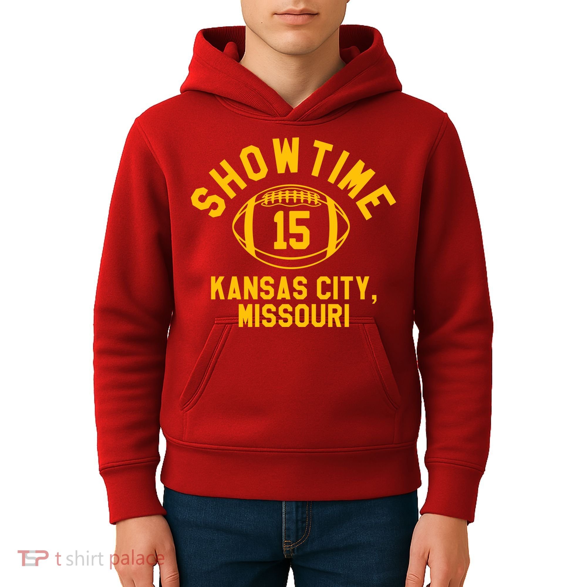 Kansas City Football 15 Kids Hoodie