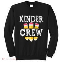 Kinder Crew Fun Kindergarten Squad Teacher 1st Day of School Sweatshirt thumb 0