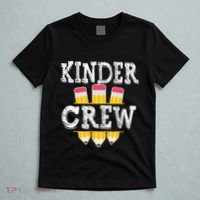 Kinder Crew Fun Kindergarten Squad Teacher 1st Day of School T-Shirt thumb 5