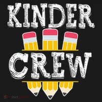 Kinder Crew Fun Kindergarten Squad Teacher 1st Day of School Pajama Set thumb 2