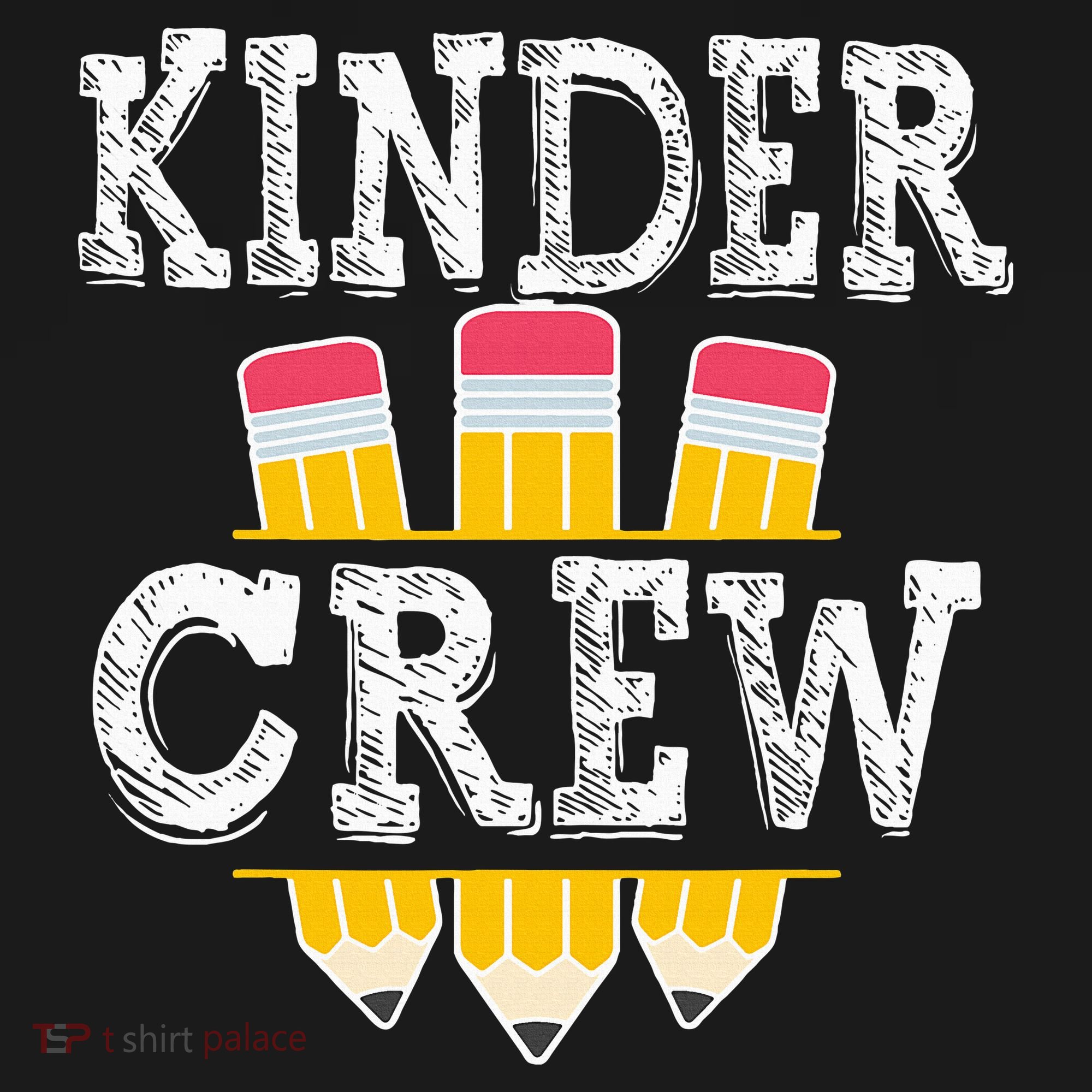 Kinder Crew Fun Kindergarten Squad Teacher 1st Day of School Pajama Set