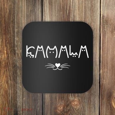 Kamala Cat For Harris 2024 Coaster
