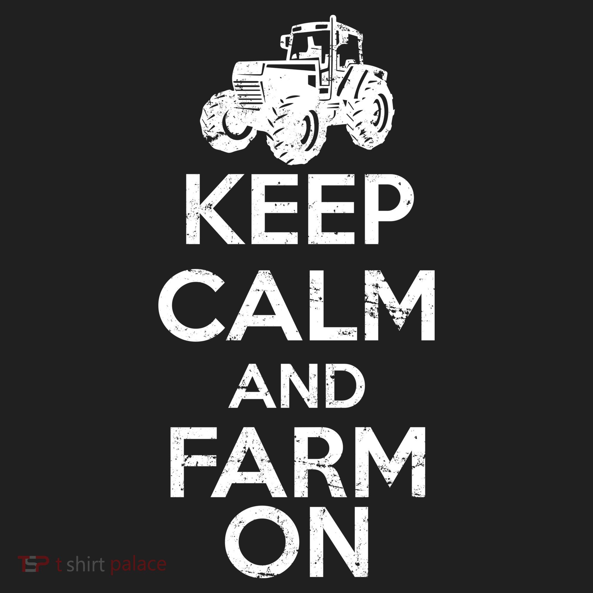 Keep Calm And Farm On Women's Sweatshirt