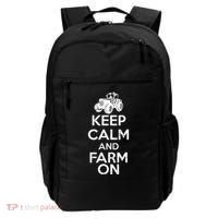 Keep Calm And Farm On Backpack thumb 0