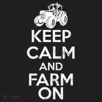 Keep Calm And Farm On Tumbler thumb 3