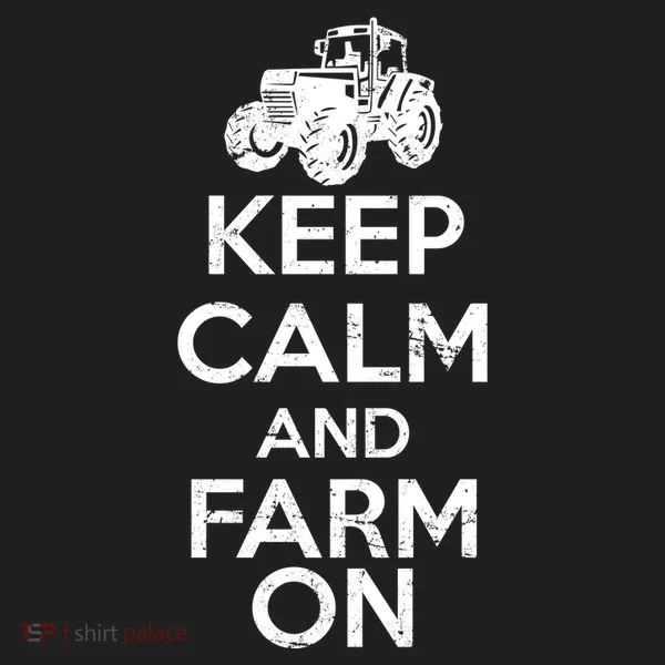 Keep Calm And Farm On Tumbler