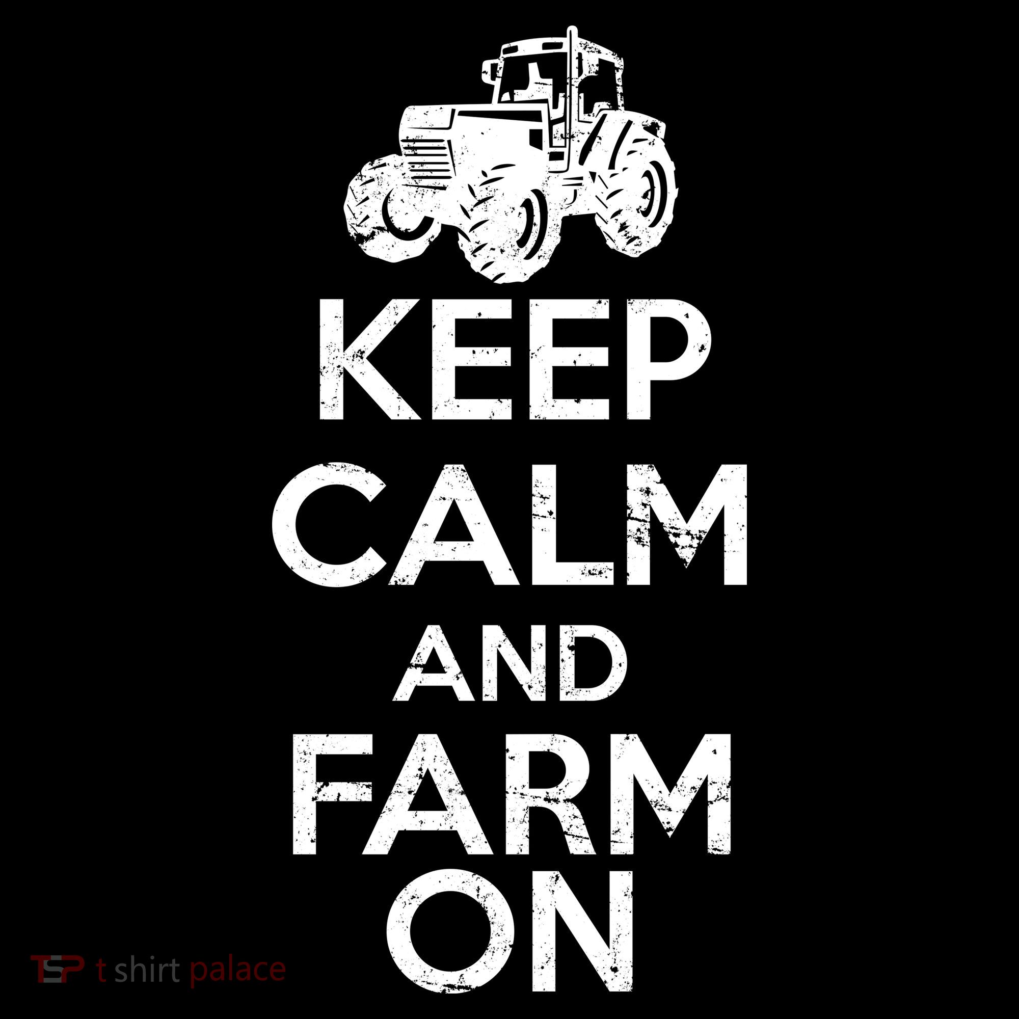 Keep Calm And Farm On Ornament