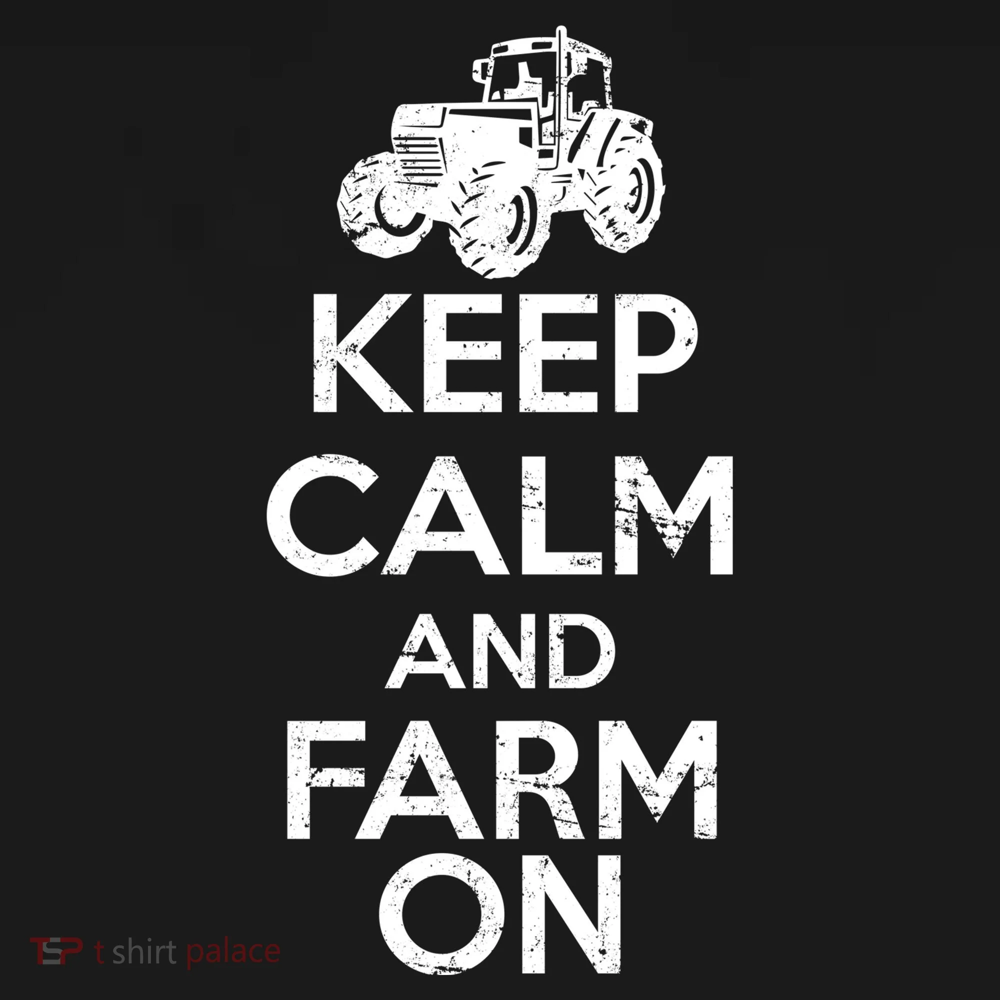 Keep Calm And Farm On Toddler T-Shirt
