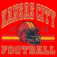 Kansas City Football Santa Hat thumb 1