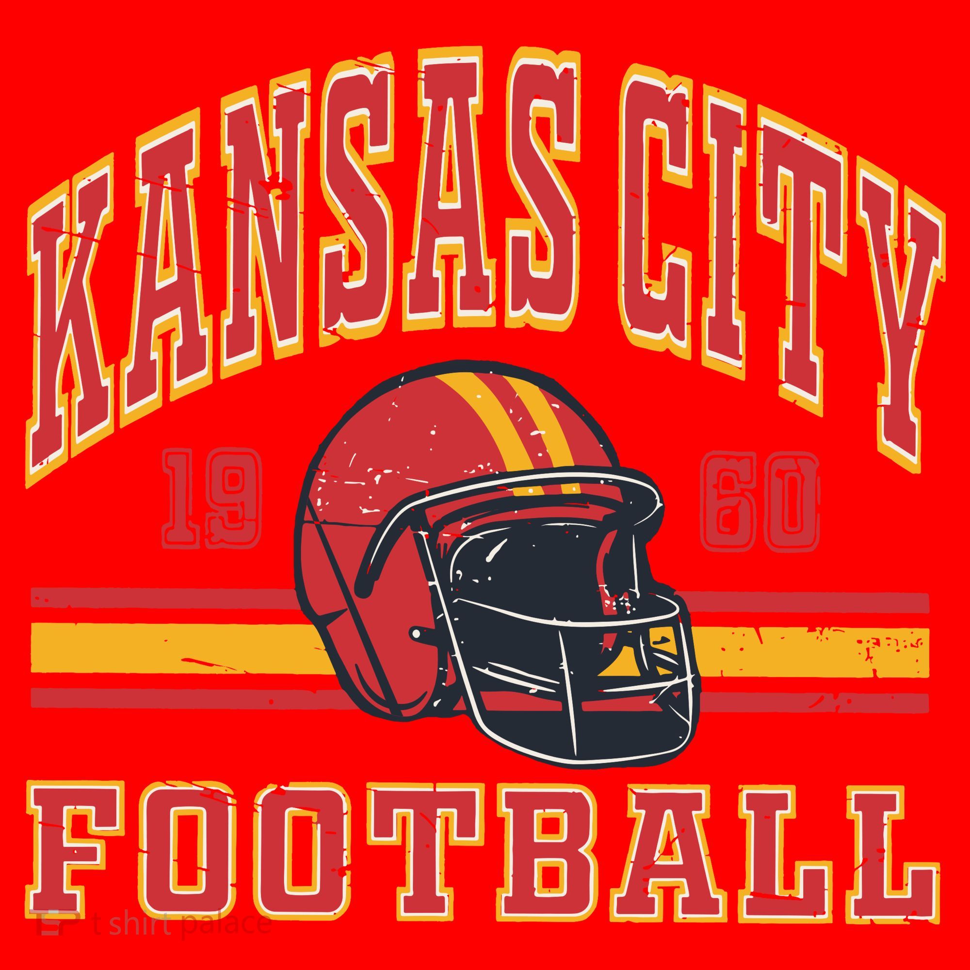 Kansas City Football Santa Hat
