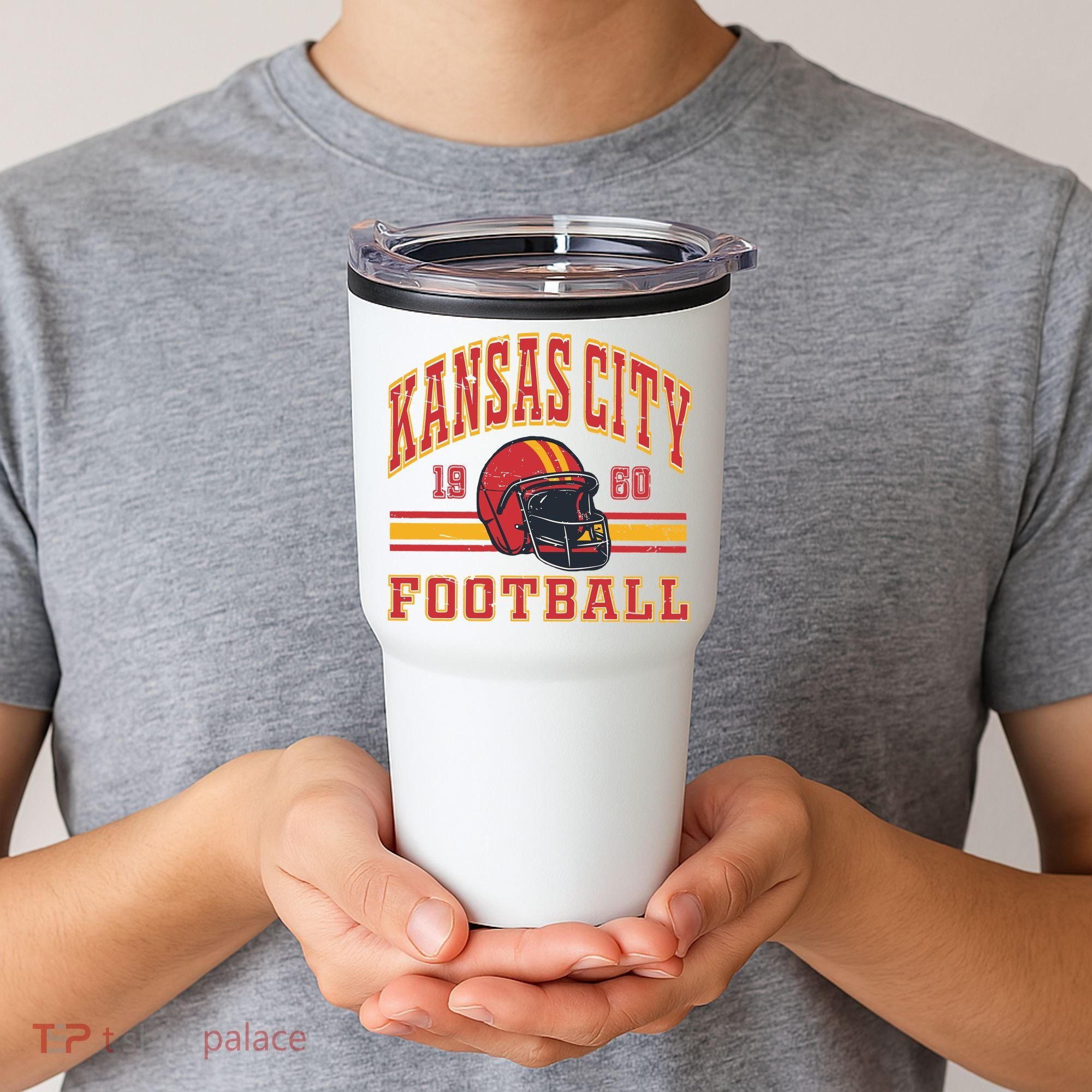 Kansas City Football Tumbler